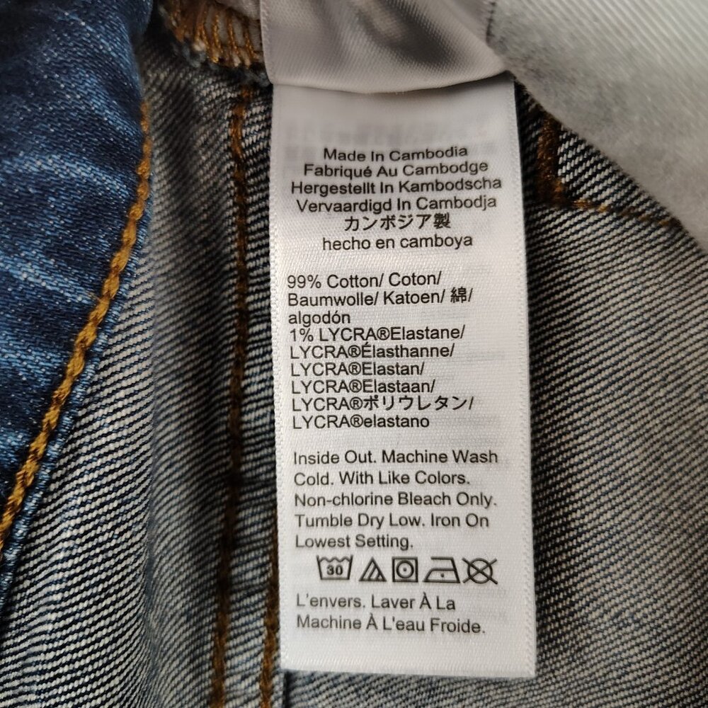 J.Crew High-Rise Crop Flare Jeans Womens sz 27 Button Fly Re- Imagined - Picture 6 of 11